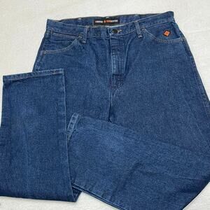 Wrangler Men’s Flame Resist Jeans Sz 38/30 Straight CAT2/ 2112